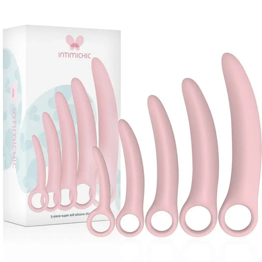Intimichic 5 Piece Silicone Dilator Set