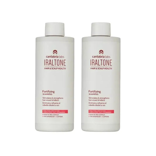 Iraltone Fortifying Shampoo, Pack 2 x 400 ml