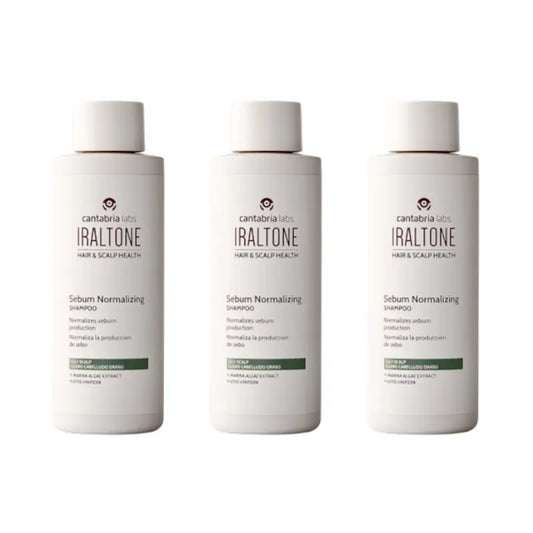 Iraltone talin tuotantoa säätelevä shampoo, 3 x 200 ml:n pakkaus