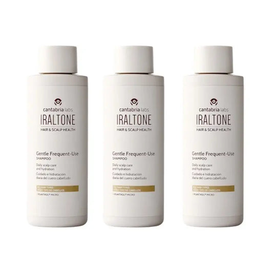 Iraltone Mieto shampo, säännölliseen käyttöön, 3 x 200 ml:n pakkaus
