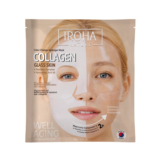 Iroha Nature Iroha Nature Glass Skin -hydrogeelinaamio kollageenilla, 2 g