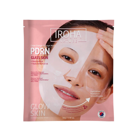Iroha Nature Iroha Nature Glass Skin -hydrogeelinaamio, sisältää PDRN:ää, 1 g