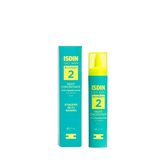 Isdin Acniben Night Concentrate -ihon epäpuhtauksia torjuva seerumi, 27 ml 