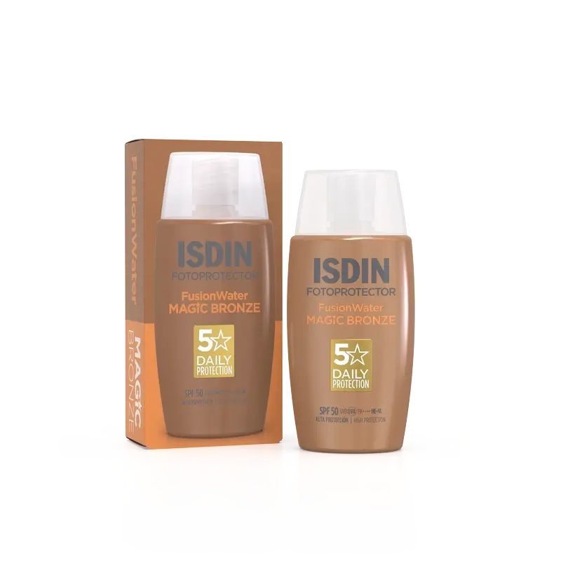 Isdin Fusion Water Color Dark -aurinkovoide SPF 50, 50 ml