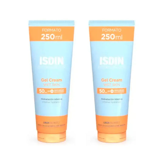 Isdin Aurinkosuojageeli-voide SPF 50+, 2 x 250 ml:n pakkaus