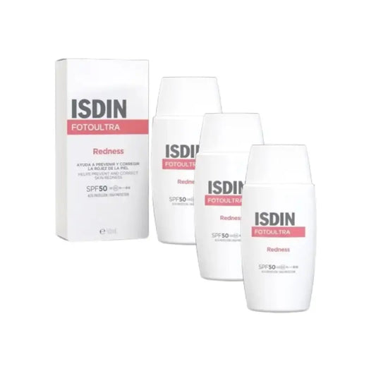 Isdin Fotoultra Redness SPF50+, 3 x 50 ml