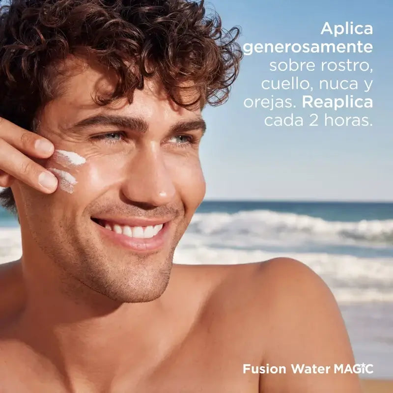 Isdin Fusion Water Magic Solar ja Facial SPF 50+, 2 x 50 ml