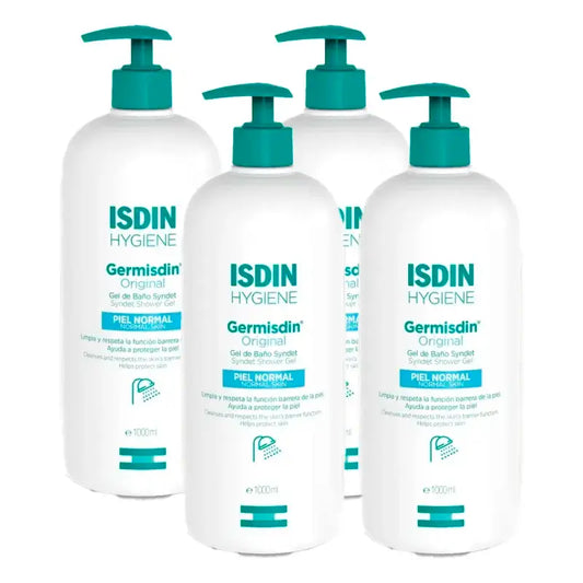 Isdin Germisdin Original, 4 x 1000 ml:n pakkaus