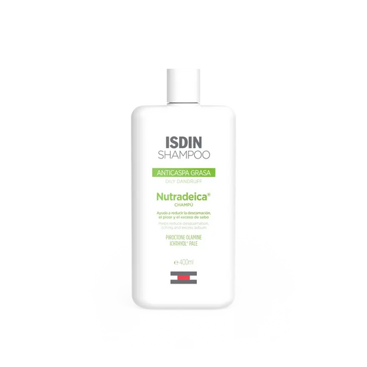 Isdin Nutradeica Rasvainen hilse 400 ml 