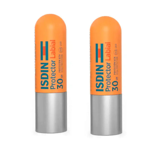 Isdin huulivoide SPF 30, 2 x 4 g:n pakkaus