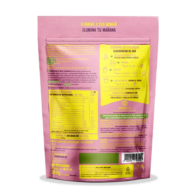 Iswari Buddha's Awakening Vadelma 360 g, luomu