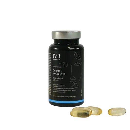 Ivb Wellness Lab Omega 3, runsaasti DHA:ta, 30 kapselia