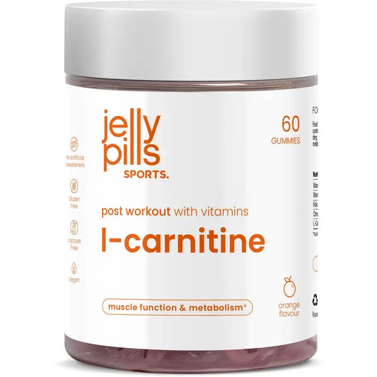 Jelly Pills L-karnitiini, appelsiini, 70 kpl