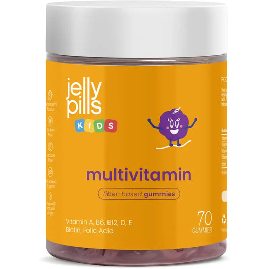 Jelly Pills Multivitamin Kids -ravintolisä, 70 karkkia