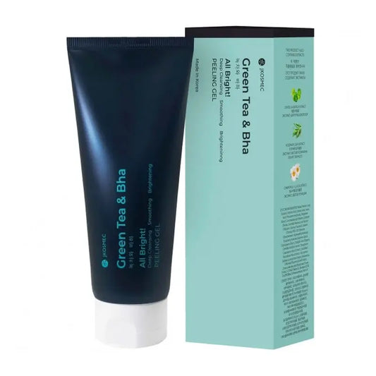 Jkosmec All Bright Green Tea And BHA Peeling Gel, 180 ml