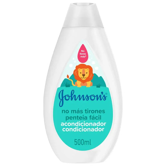 Johnson's Baby -hoitoaine, joka helpottaa kampaamista, pitkille tai kiharaisille hiuksille, ei aiheuta kyyneleitä, hypoallergeeninen, 500 ml