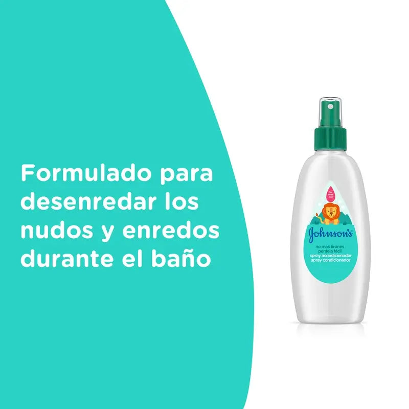Johnson's Baby -hoitoaine-suihke ”No Más Tirones” lapsille, 200 ml