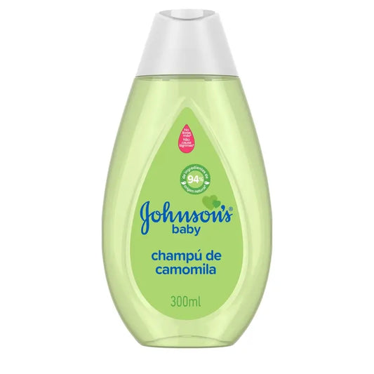 Johnson's Baby -kamomillashampoo, sopii koko perheelle, 300 ml
