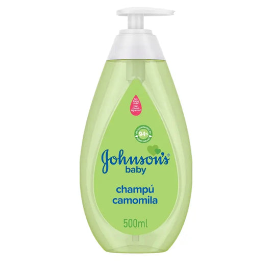 Johnson's Baby Kamomillashampoo annostelijalla, 500 ml