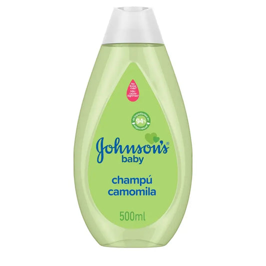 Johnson's Baby Kamomillashampoo, sopii koko perheelle, 500 ml