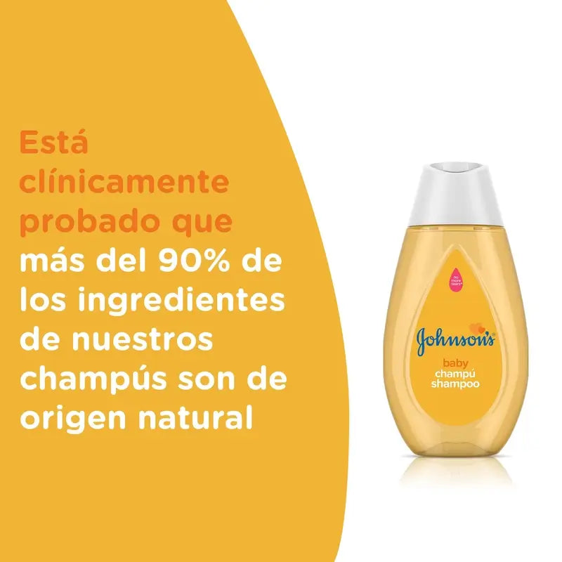 Johnson's Baby Classic -shampoo, pehmeät, kiiltävät ja kosteutetut hiukset, 500 ml