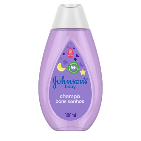 Johnson'S Baby Sweet Dreams, Naturalcalm-sarjan rentouttavilla tuoksuilla rikastettu shampoo, laventeli ja kamomilla, 300 ml