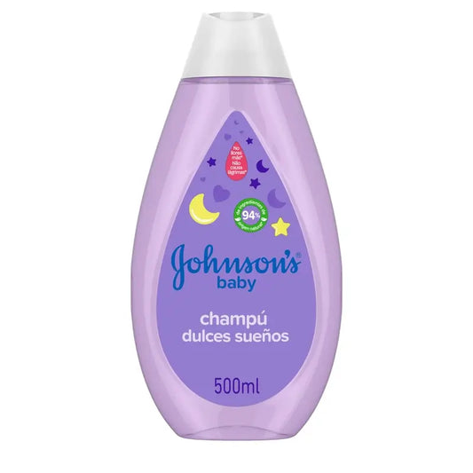 Johnson'S Baby Sweet Dreams, Naturalcalm-sarjan rentouttavilla tuoksuilla rikastettu shampo, laventeli ja kamomilla, 500 ml