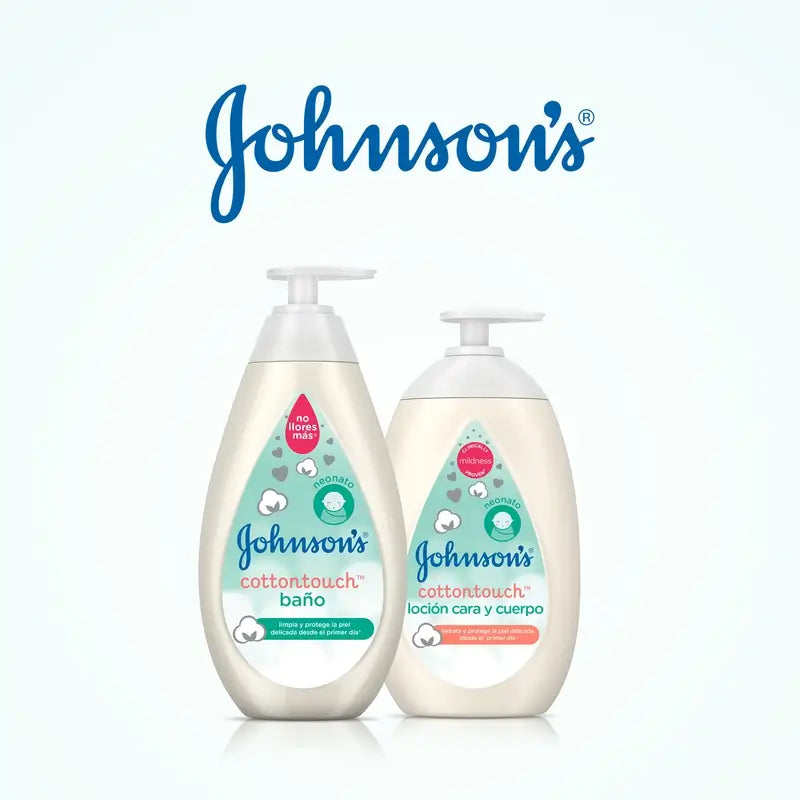 Johnson's Baby Cottontouch kasvo- ja vartalovoide, 24 tunnin kosteutus, 500 ml