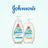 Johnson's Baby Cottontouch -kylpygeeli, vauvoille ja vastasyntyneille, ohuelle ja herkälle iholle, puhdasta puuvillaa sisältävä, 500 ml