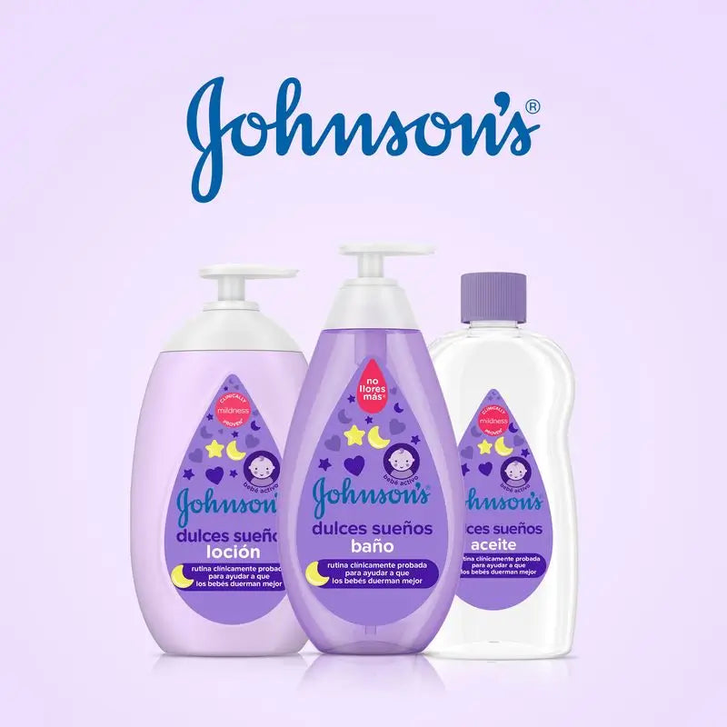Johnson's Baby Sweet Dreams -kylpygeeli, hellävarainen iholle, päivittäiseen käyttöön, 750 ml