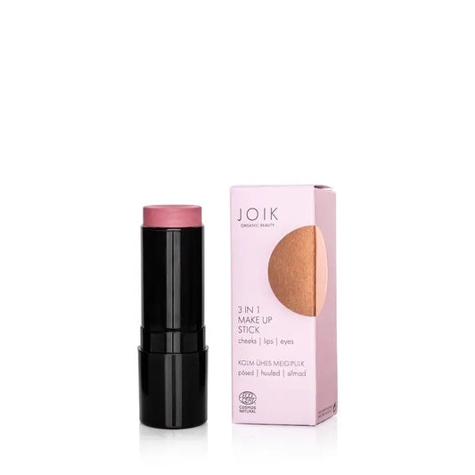Joik 3-in-1-monitoimipuikko (posket, huulet ja silmät) 02 Mauve Magic, 8,5 g