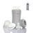 Joykids-lasipullo 240 ml, harmaa, Everyday Baby 