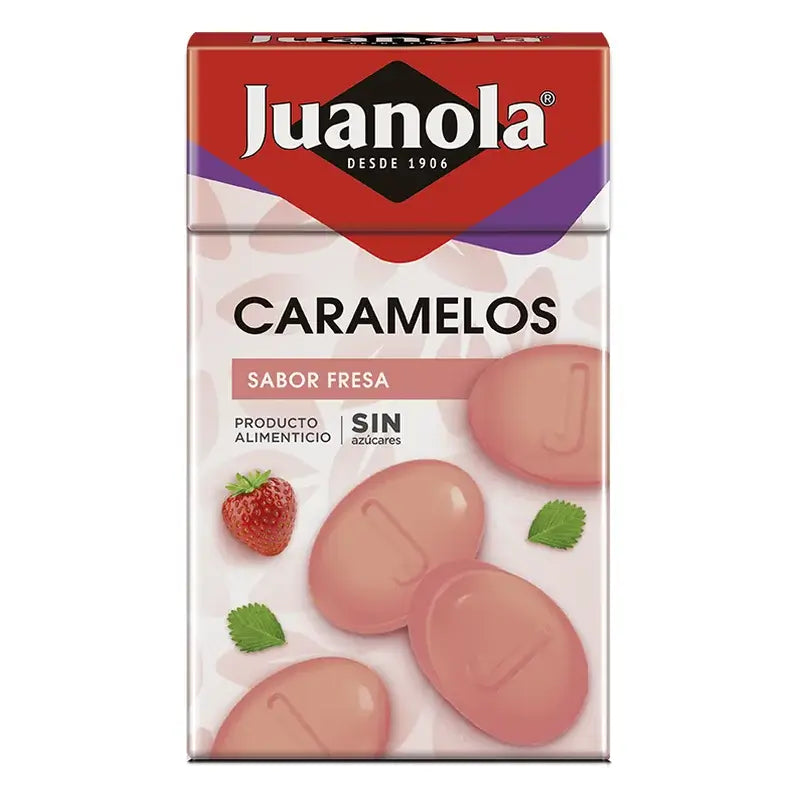 Juanola mansikkakaramelli, 50 g
