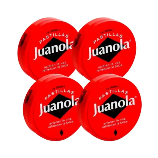 Juanola Pastillas Roja, 4 x 27 g:n pakkaus, 350 kappaletta