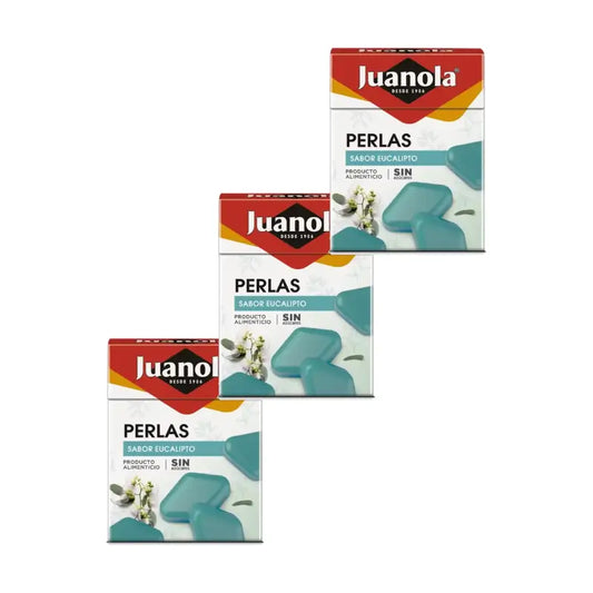 Juanola Eukalyptuksen balsamiviinietikat, 3 x 25 g:n pakkaus