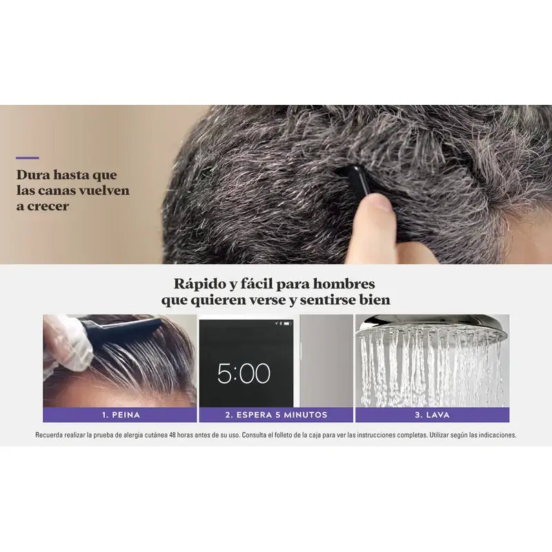 Just For Men Touch Of Grey tummanruskea-musta