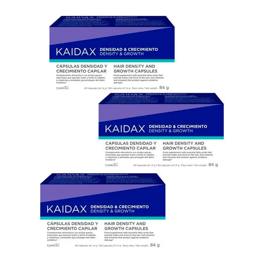 Kaidax Densidad & Crecimiento, 3 x 60 kapselin pakkaus
