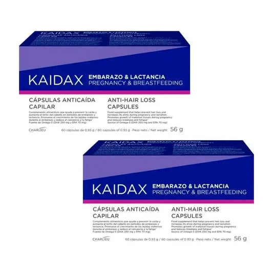 Kaidax Raskaus & Imetys, 2 x 60 kapselin pakkaus