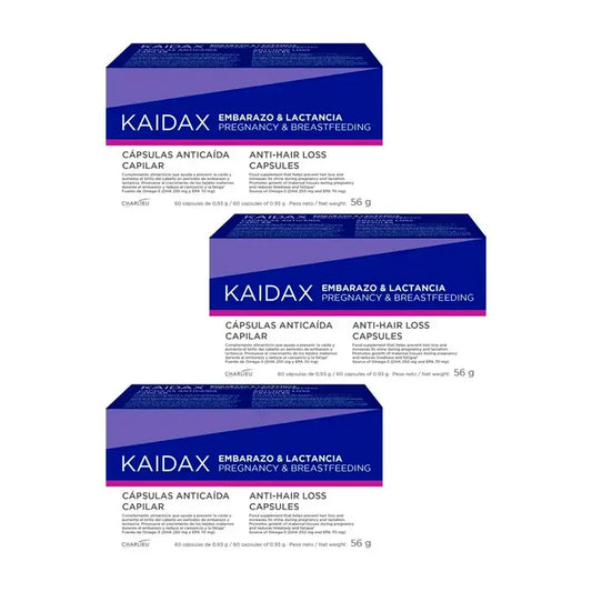 Kaidax Raskaus & Imetys, 3 x 60 kapselin pakkaus