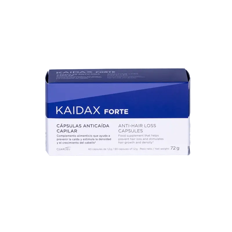 Kaidax Forte hiustenlähtöä ehkäisevä valmiste, 60 kapselia