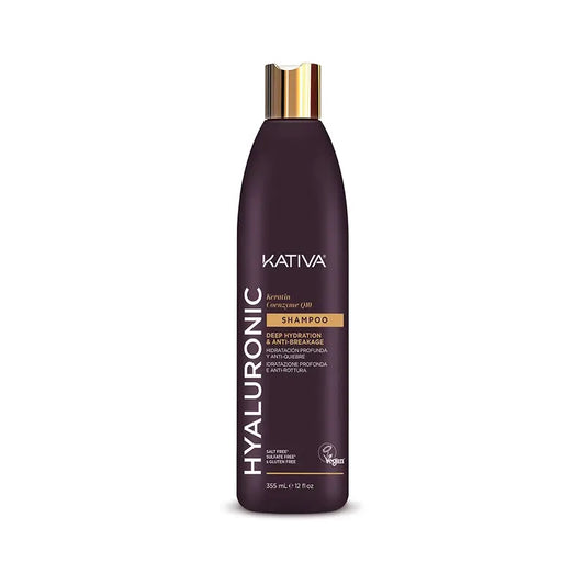Kativa Hyaluronic Keratina Q10 -shampoo, 355 ml