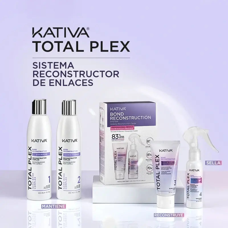 Kativa Total Plex -shampoo, 355 ml