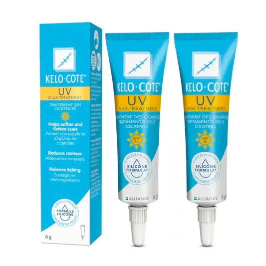 Kelo-Cote® UV-geeli, 2 x 6 g:n pakkaus