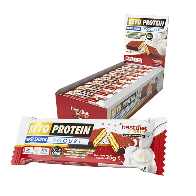 Keto-proteiinipatukka, suklaa-jogurttimaku, 1 kpl