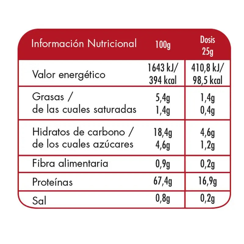Keto-proteiinijuoma, heraproteiini 80 %, vaniljamaustettu, 400 g. 