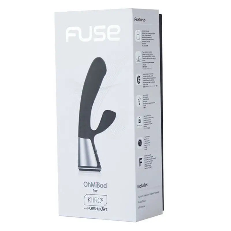 Kiiroo  Ohmibod Fuse -sovelluksen kaukosäädin, musta