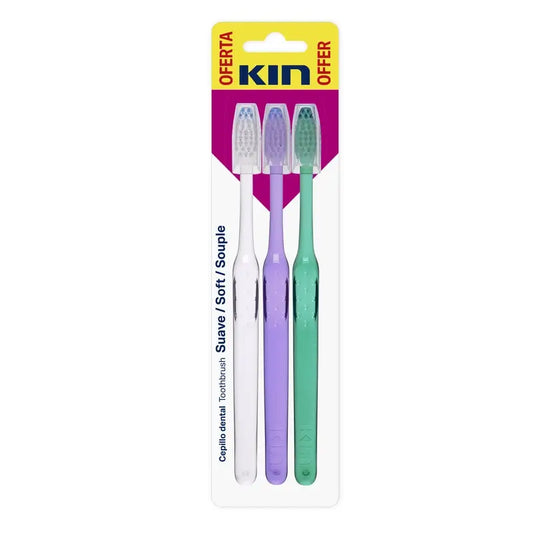Kin Soft-hammasharja, 3 kpl