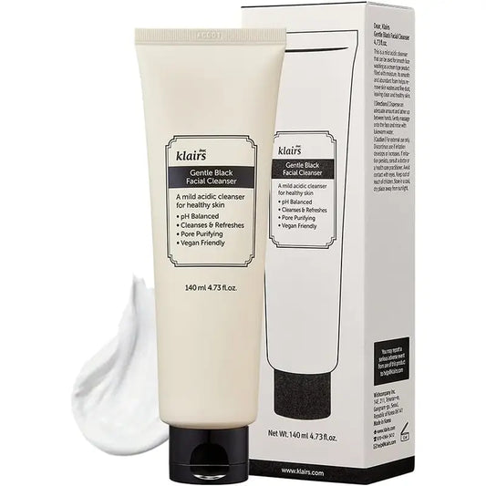 Klairs Gentle Black -kasvopuhdistusaine, 140 ml