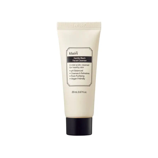 Klairs Gentle Black -kasvopuhdistusaine, 20 ml