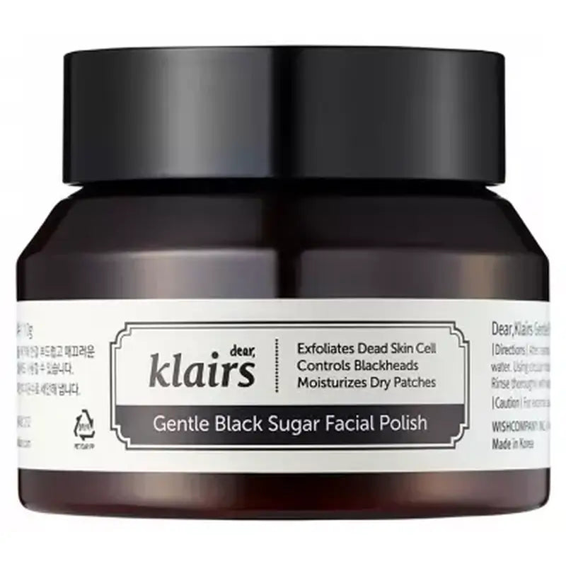 Klairs Gentle Black Sugar Facial Polish, 110 g